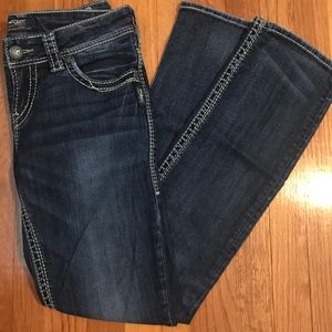 Boot Cut Silver Jeans